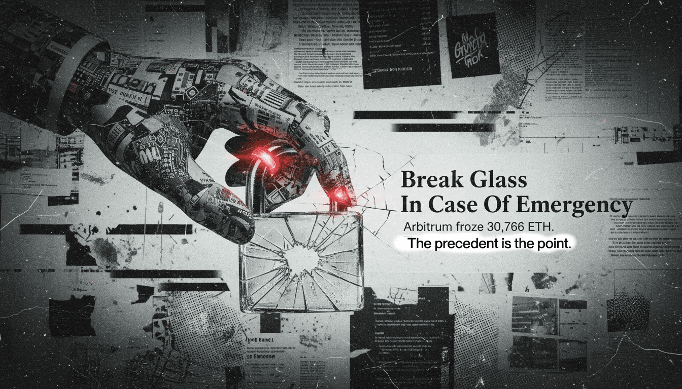 Break Glass In Case Of Emergency