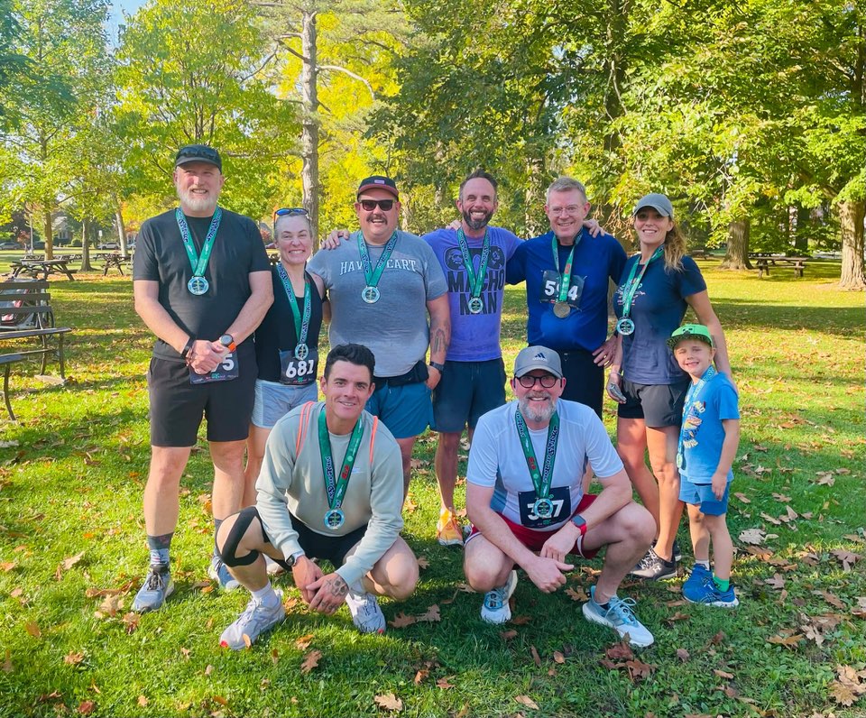 RISE Run Club group photo